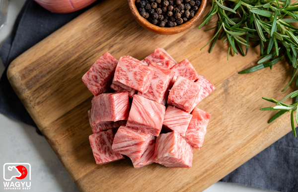 Olive Wagyu | A5 Wagyu Beef Short Rib Cubes (2 pkgs)