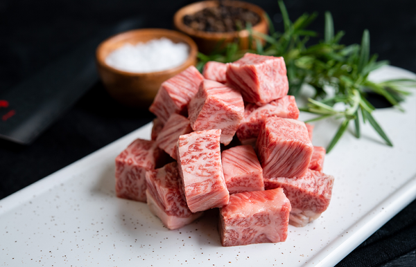 Olive Wagyu | A5 Wagyu Beef Short Rib Cubes (2 pkgs)